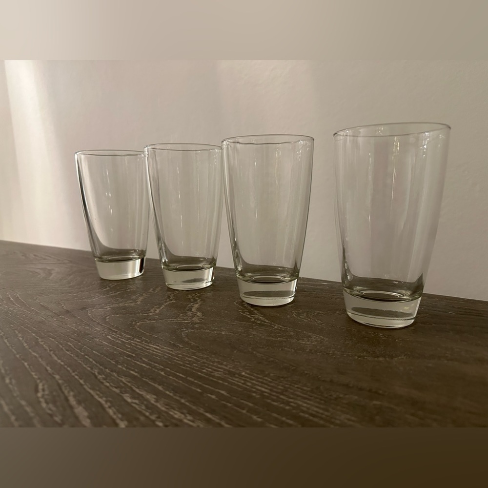 Marshalls Set of 4 Crystal Glasses